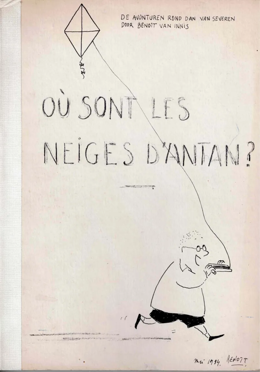 Où sont les neiges d’antan, cover (uitgave in eigen beheer, 1984)