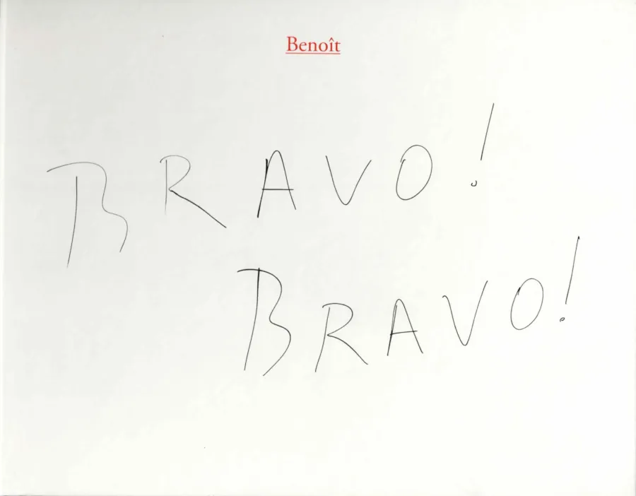 Bravo! Bravo!, cover (Uitgeverij Jef Meert, 2000)