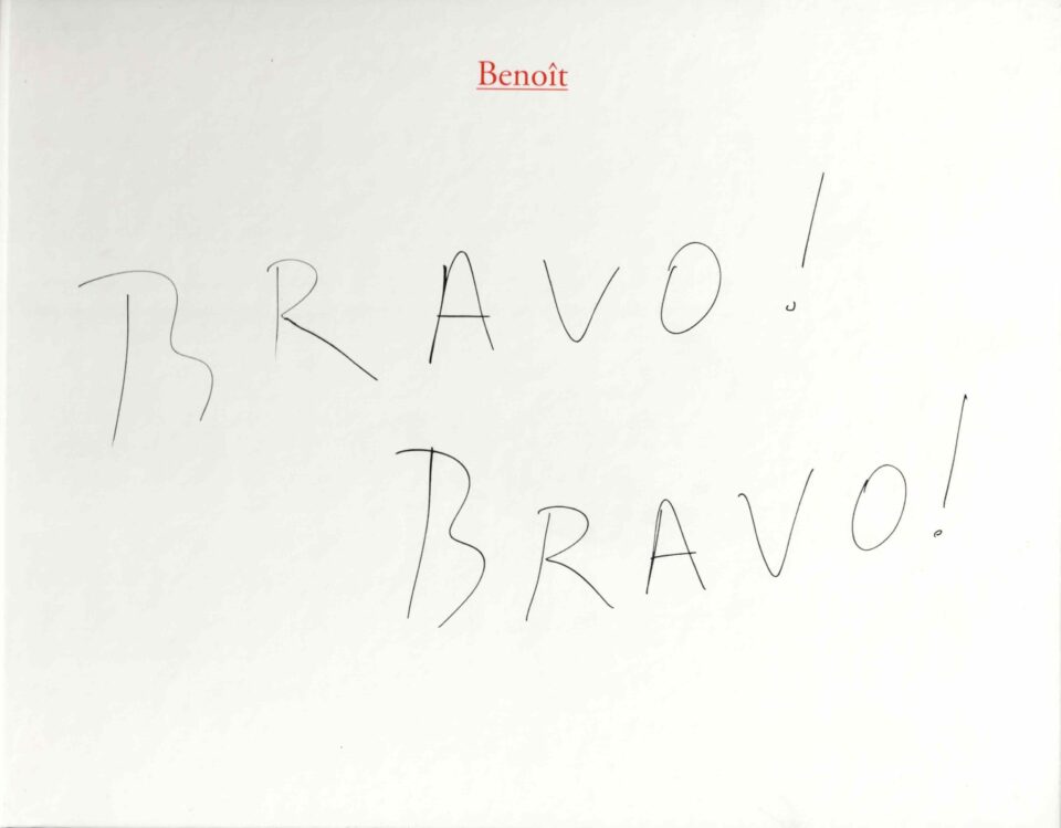 Bravo! Bravo!, cover (Uitgeverij Jef Meert, 2000)