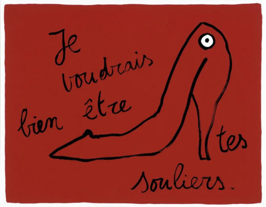 Je voudrais bien être tes souliers